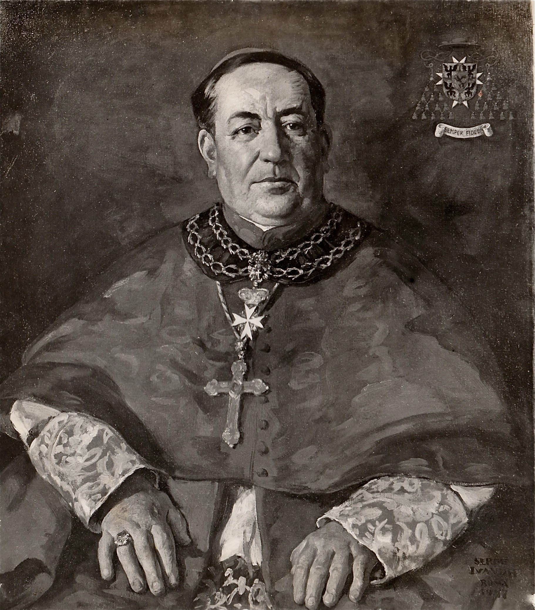 Portretul cardinalului Nicola Canali de Serge Ivanoff, 1938